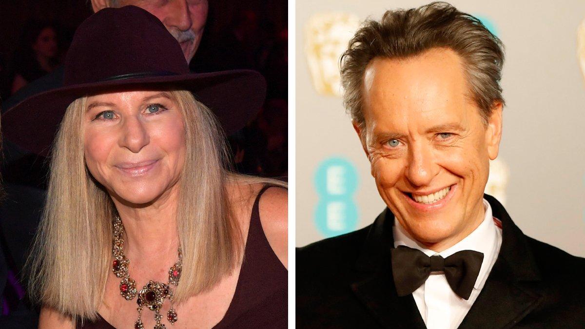 Barbra Streisand y Richard E. Grant