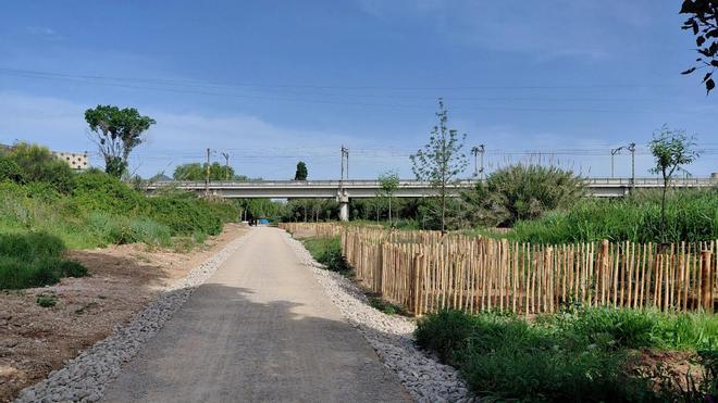 Finalizan las obras de mejora del camino fluvial de Sant Boi para adaptarlo a lluvias intensas