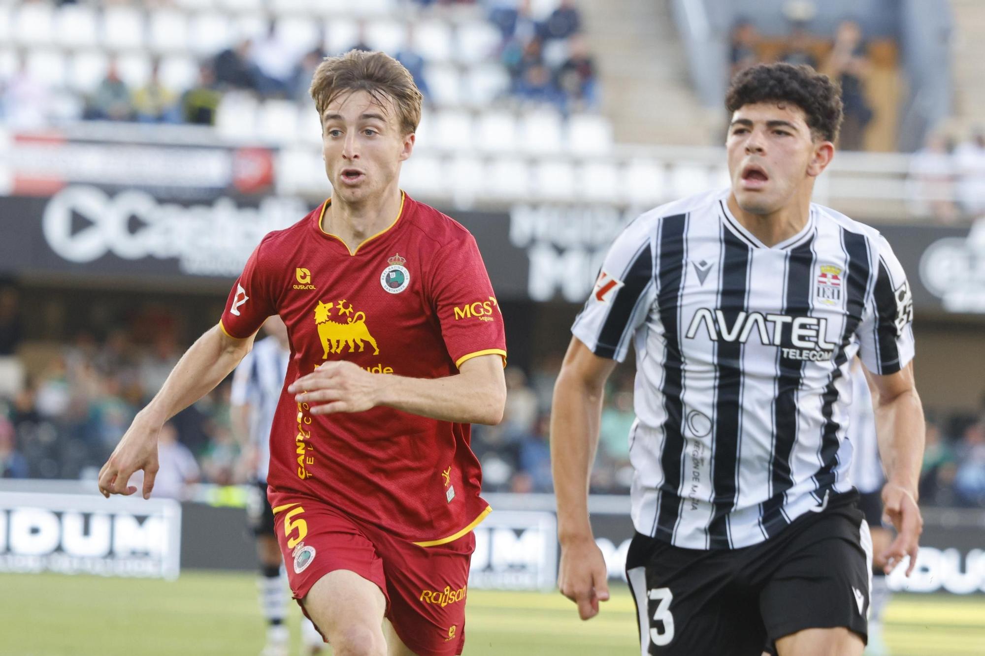 La victoria del FC Cartagena ante el Racing, en imágenes