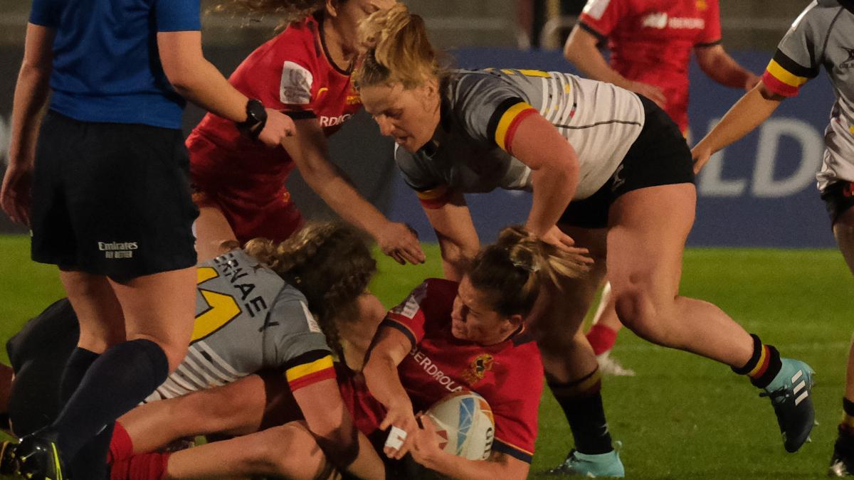 Las imágenes de las Series Mundiales HSBC de rugby 7 en Málaga