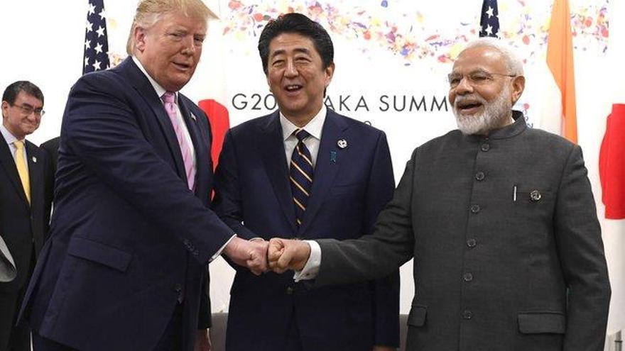 Trump se reúne con Abe horas antes del inicio de la cumbre del G-20