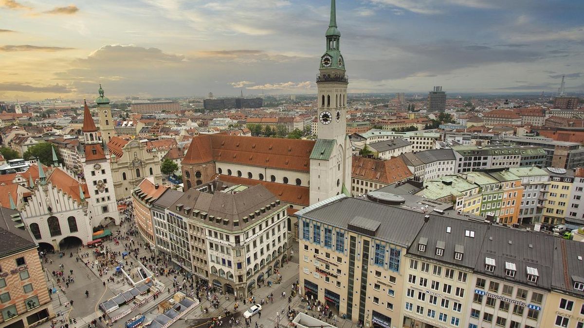 Panorámica de Múnich