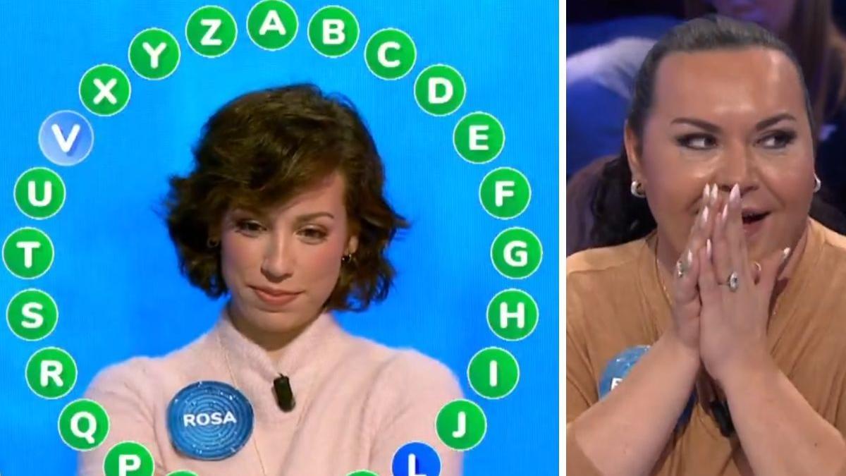 Rosa cambia el rumbo de 'Pasapalabra' y vence a Manu con un Rosco de casi 1 millón de euros