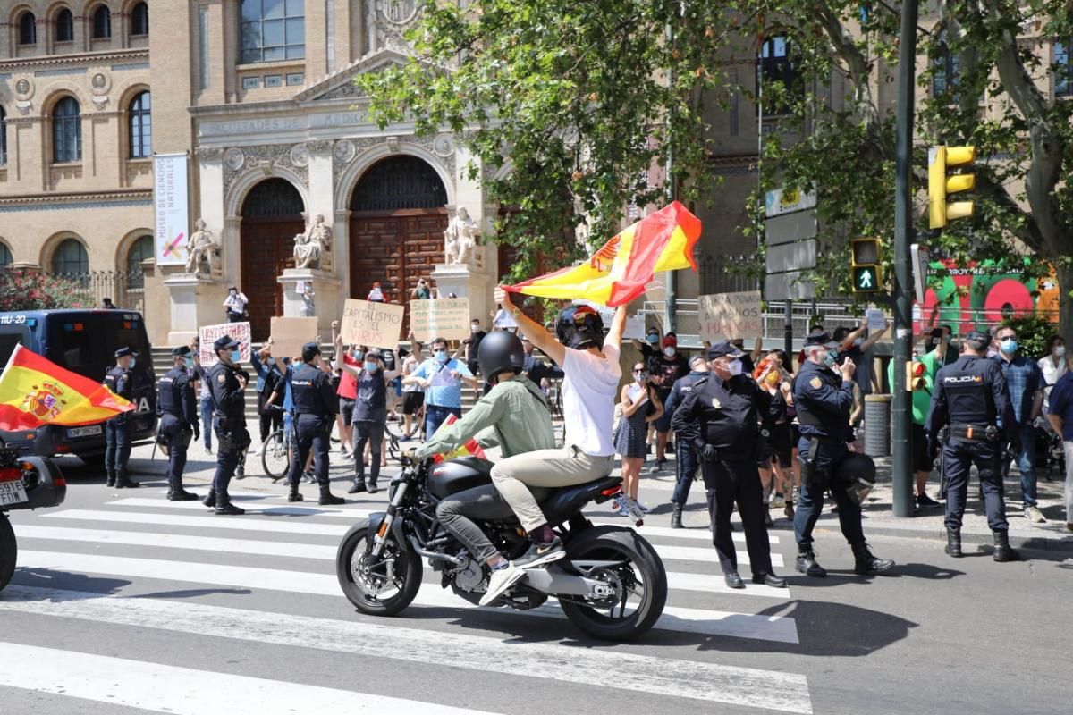 Manifestación de Vox en Zaragoza