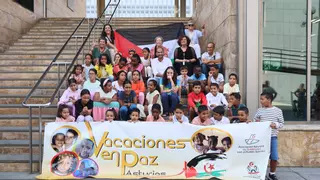 Casi un centenar de niños saharauis disfrutan en Asturias gracias al programa “Vacaciones en paz”