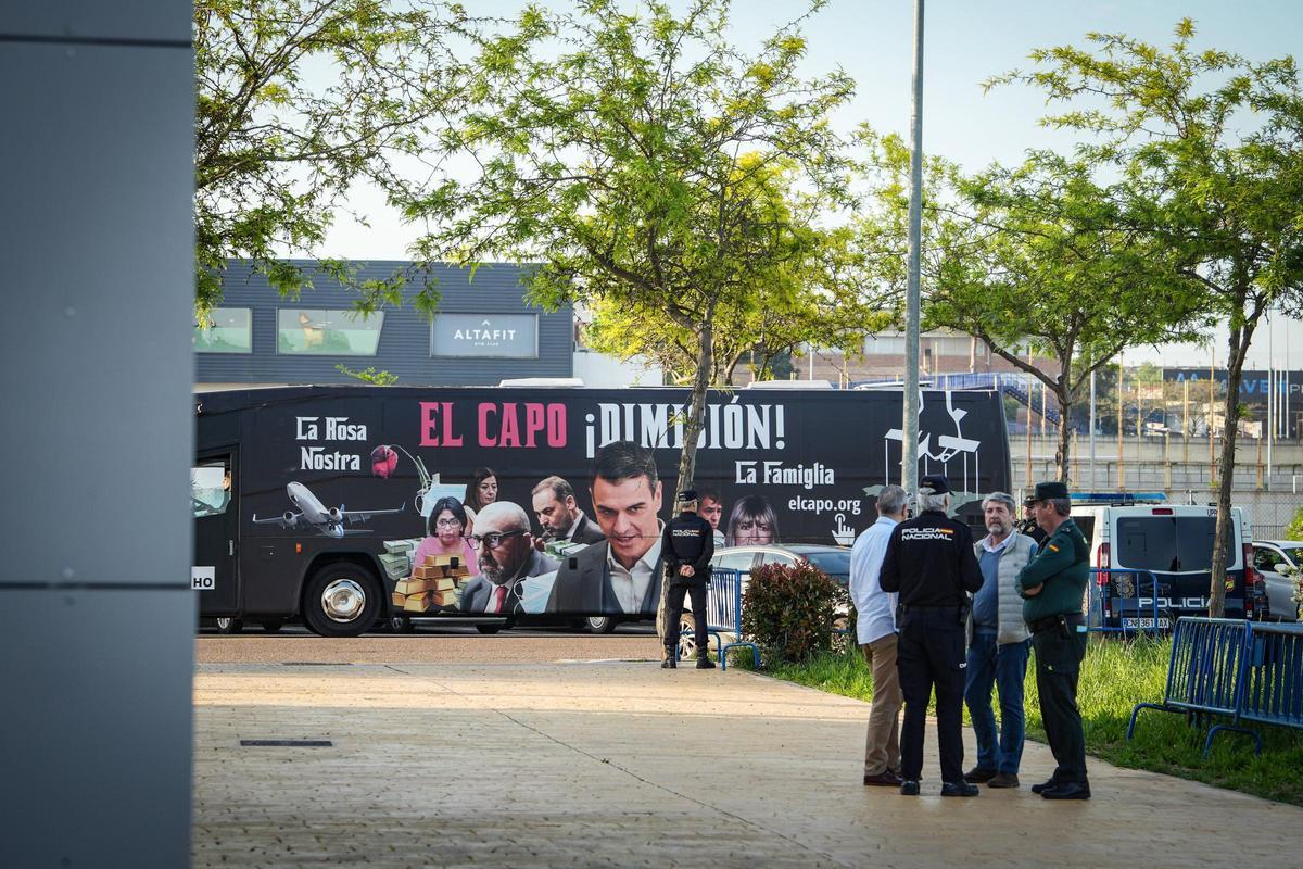 David Sánchez declara en los juzgados de Badajoz