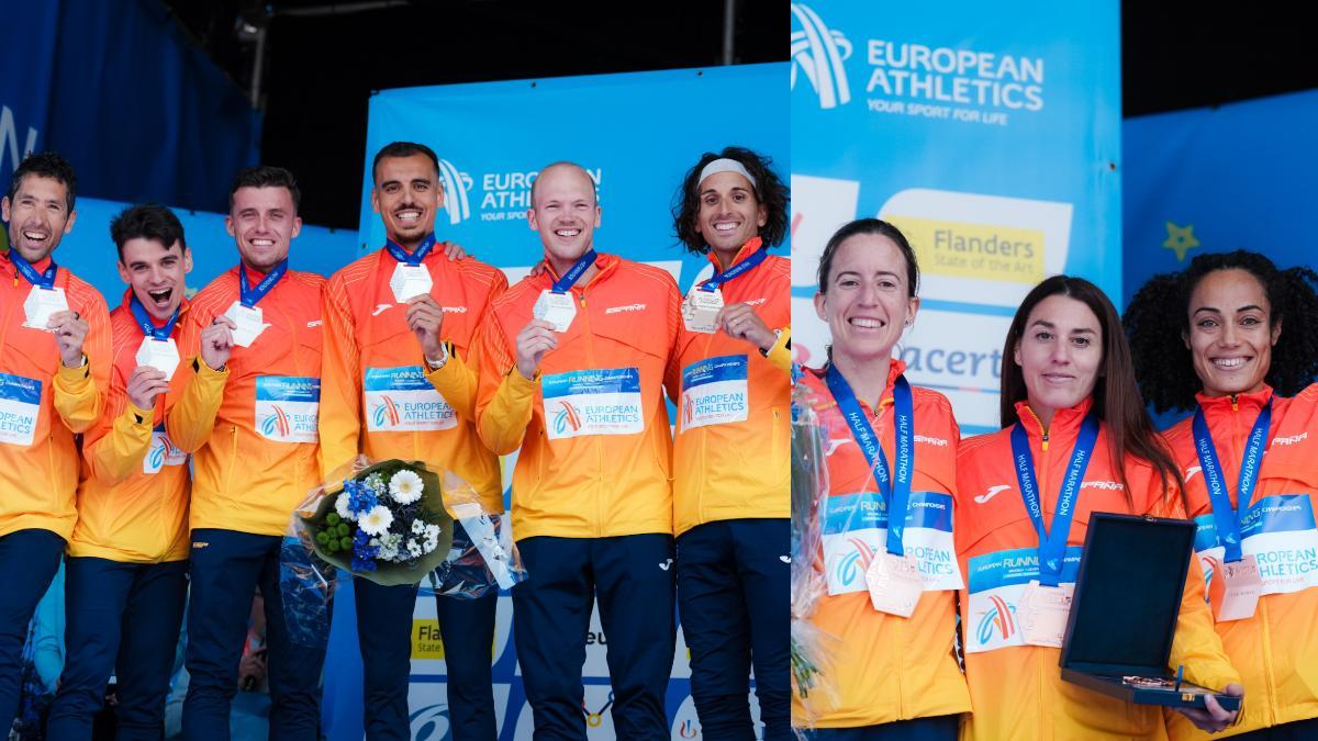 Buen botín para España en el Europeo de Ruta