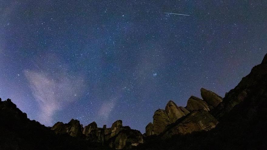 Pluja d estrelles Geminides a Montserrat