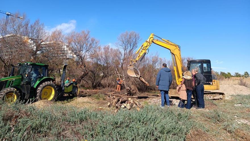 Nueva pasarela y reordenación de accesos en Torre la Sal: Costas acondiciona la playa de Cabanes tras el último temporal