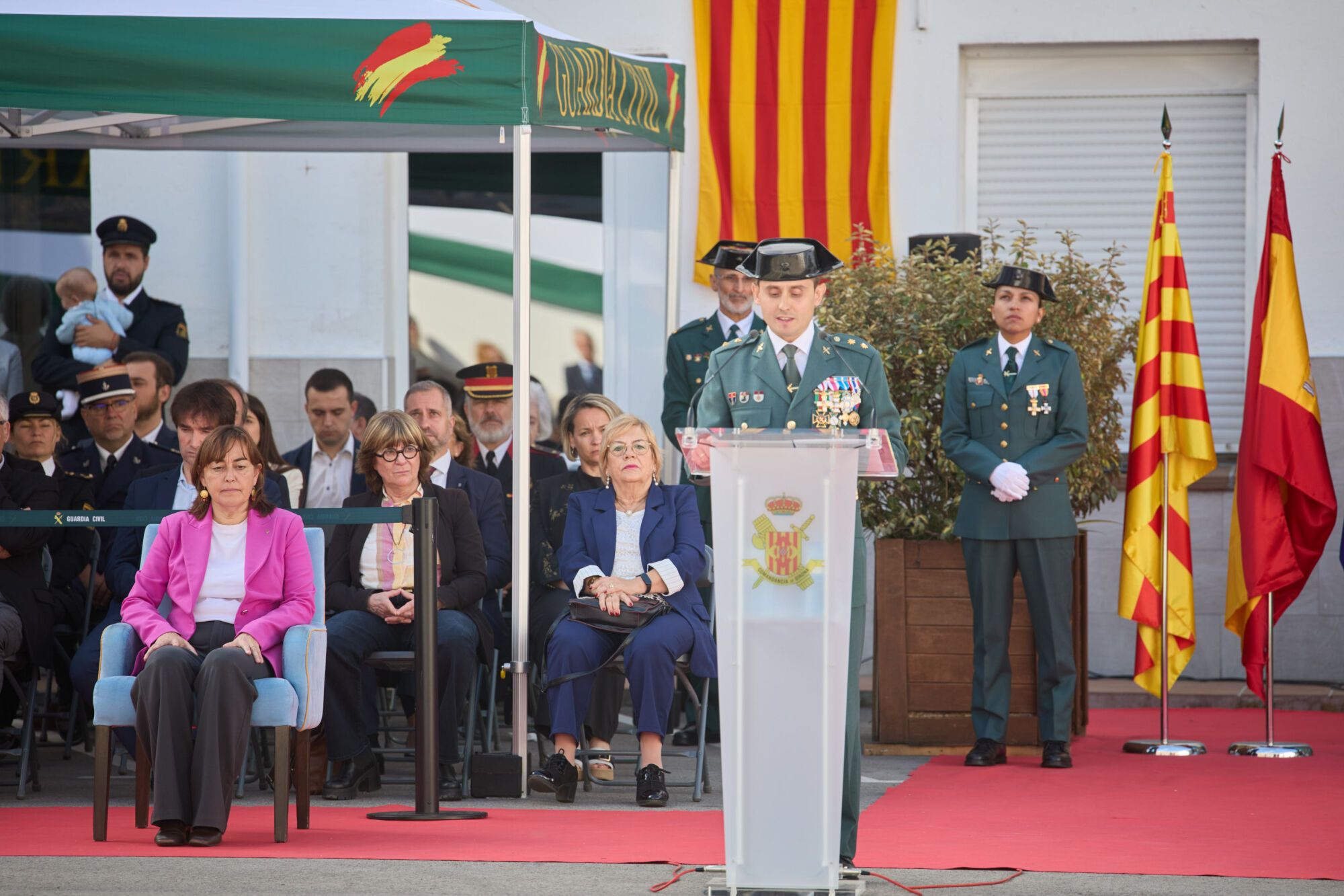 Les millors fotos de l'acte conmemmoratiu Comandància de la Guàrdia Civil a Girona