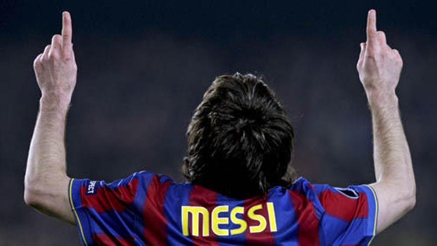 El flemón de Messi protagonista del duelo ante el Zaragoza