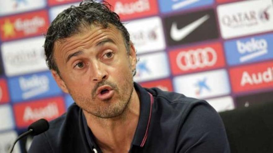 Luis Enrique: “Messi es el mejor del mundo, incluso defendiendo”