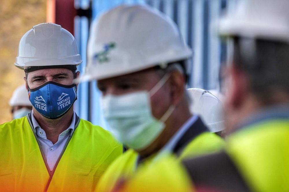 Inicio de la excavación del túnel de Erjos.