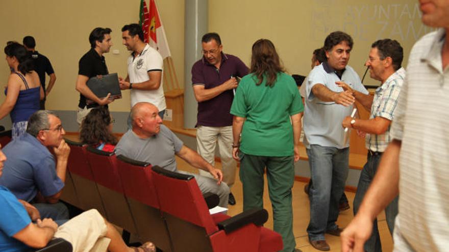 Laborales, en la última asamblea.