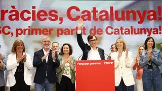 Los partidos aragoneses celebran el retroceso del independentismo en Cataluña