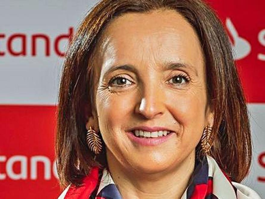 Rocío Pazos, directora Territorial de Banco Santander en Galicia 