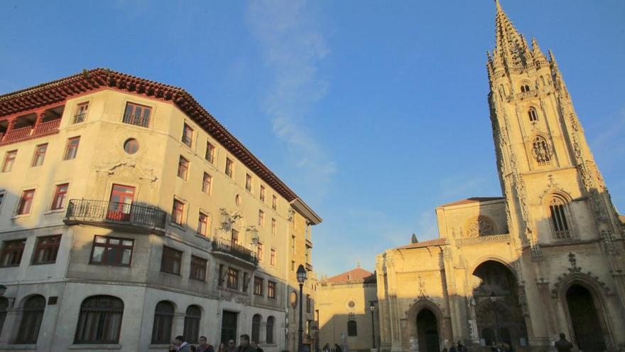 La plaza de la Catedral.