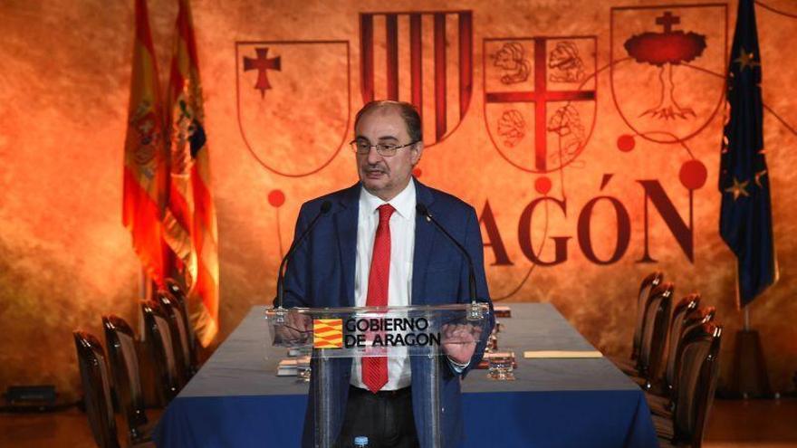 Lambán celebra que el &quot;viejo reino&quot; de Aragón vuelva a dar &quot;lecciones de sensatez&quot; al &quot;viejo condado&quot; catalán