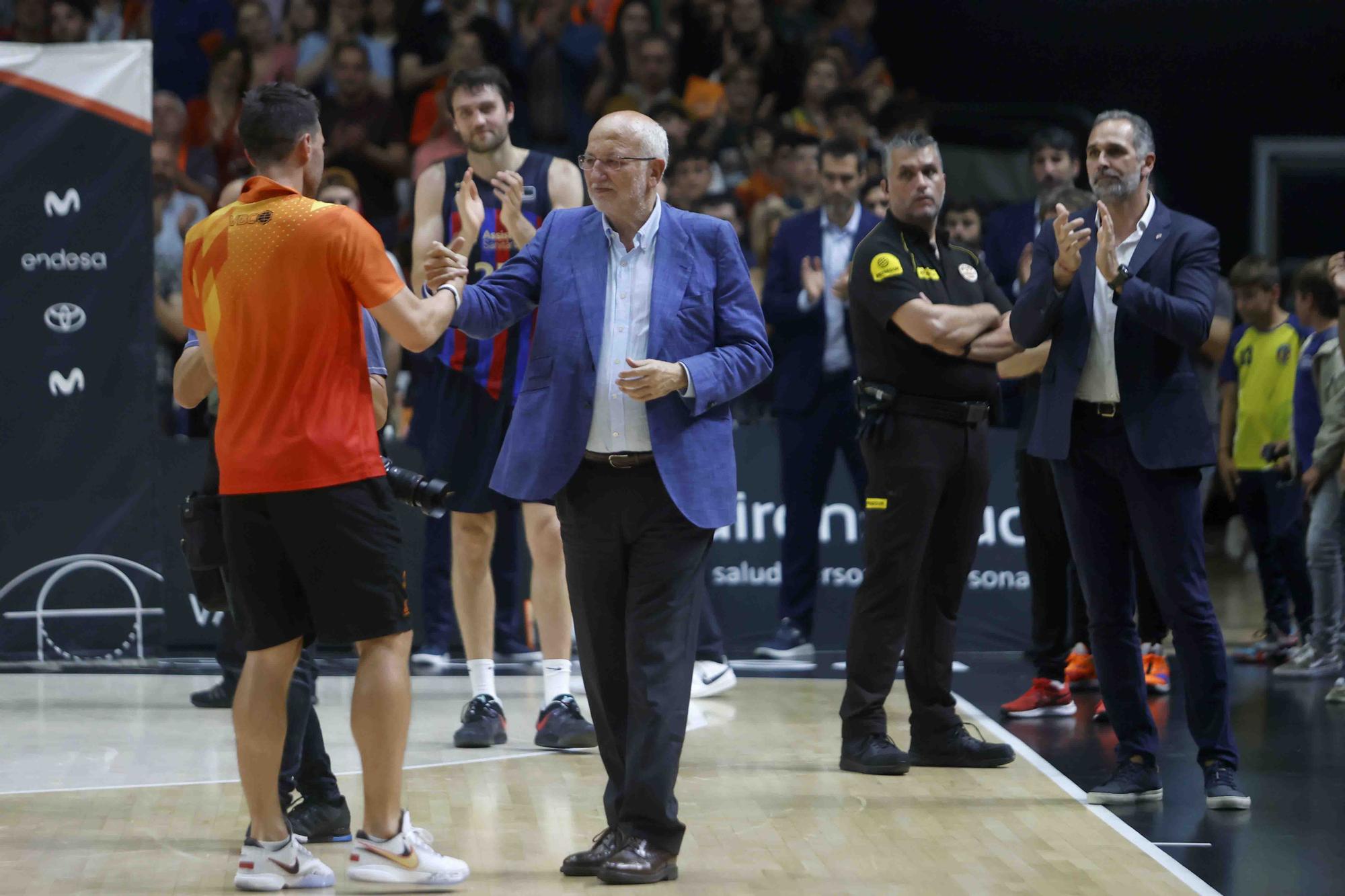 Partido Valencia Basket- F.C.Barcelona