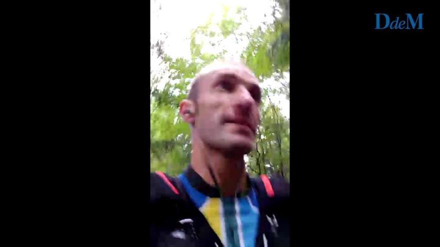 Miguel Ángel Caldentey en la Goldsteig Ultra Race