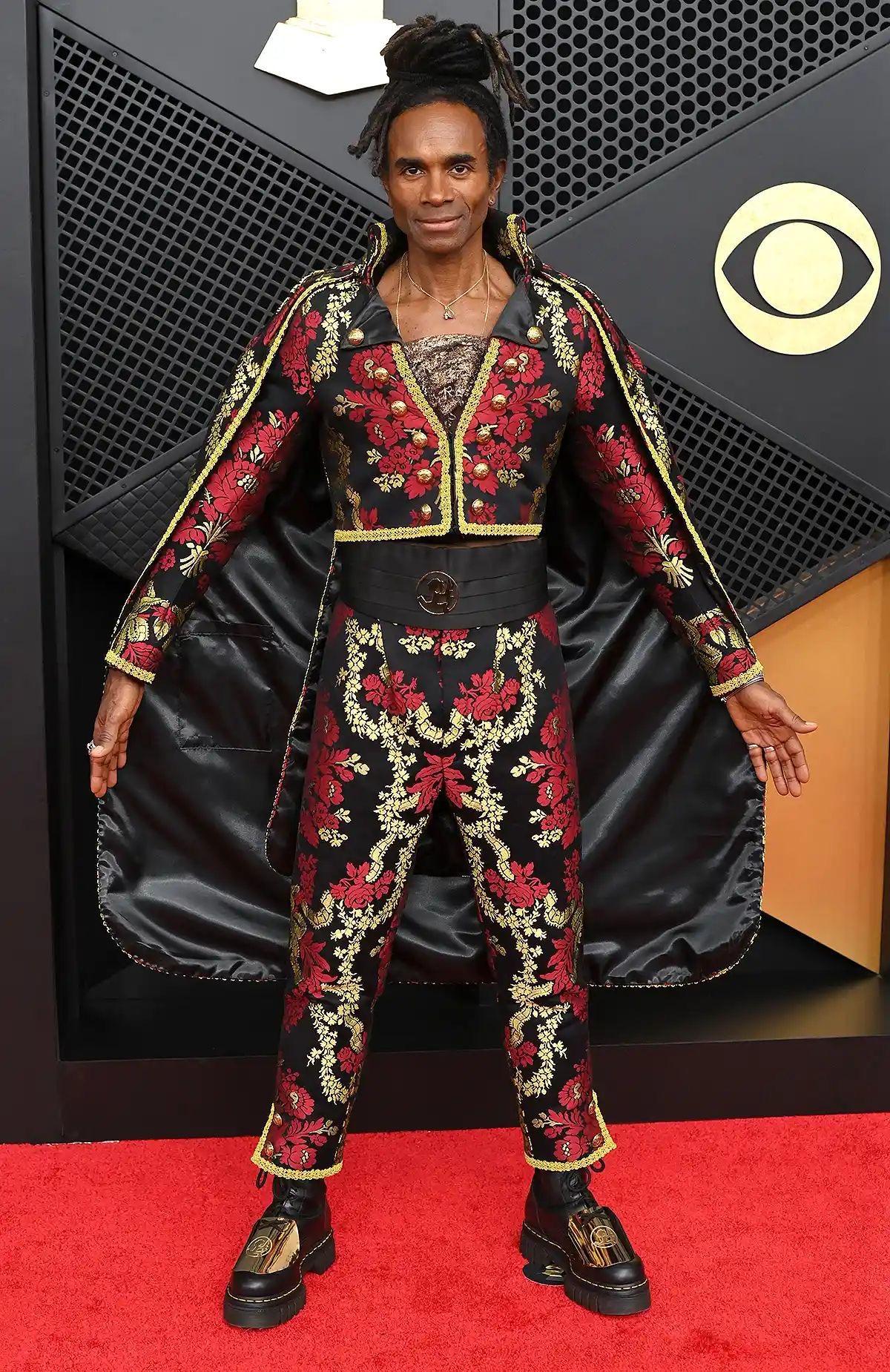 Fab Morvan en los Grammy.