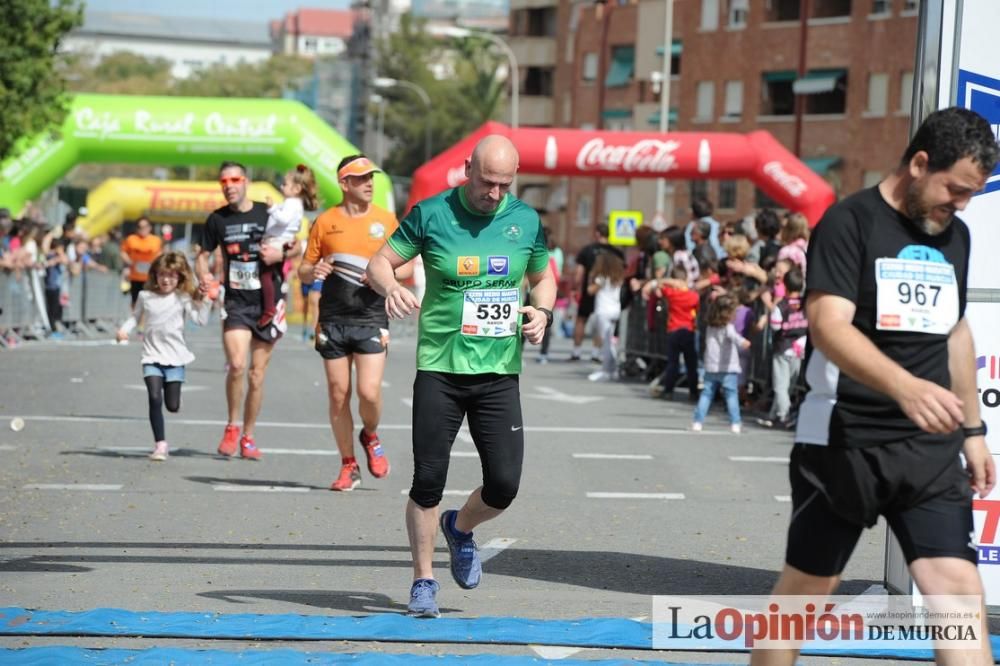 Media Maratón de Murcia: llegada (2ª parte)