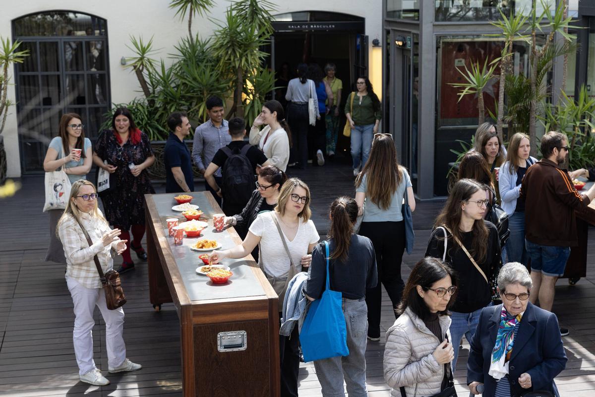 Fiesta de la Lectura en la Antigua Fabrica Damm de Barcelona