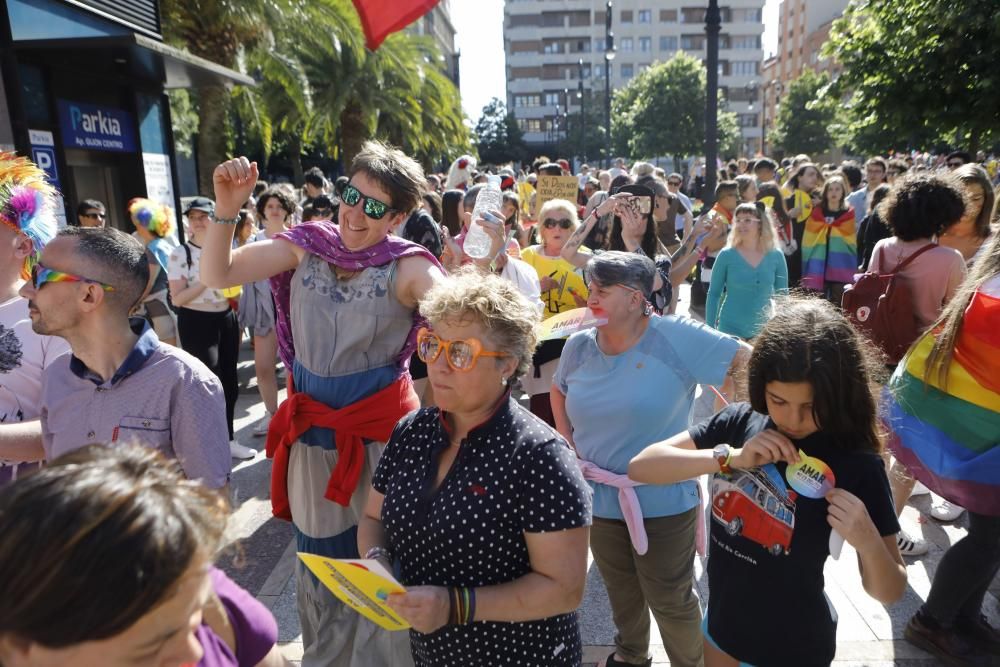 Desfile del "Orgullo del Norte", en Gijón