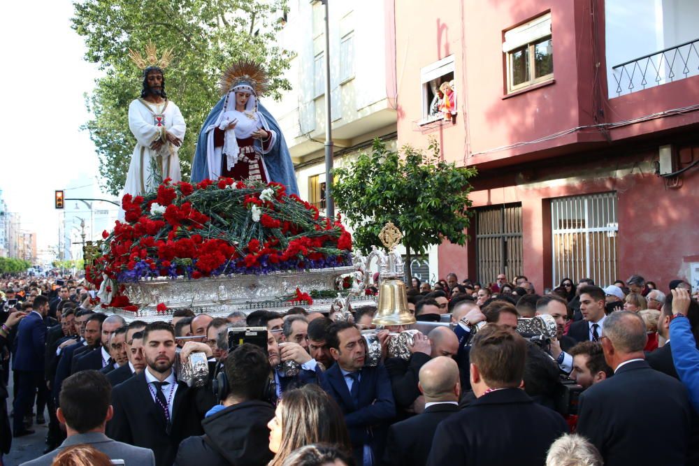 Traslado de Jesús Cautivo y la Virgen de la Trinidad.