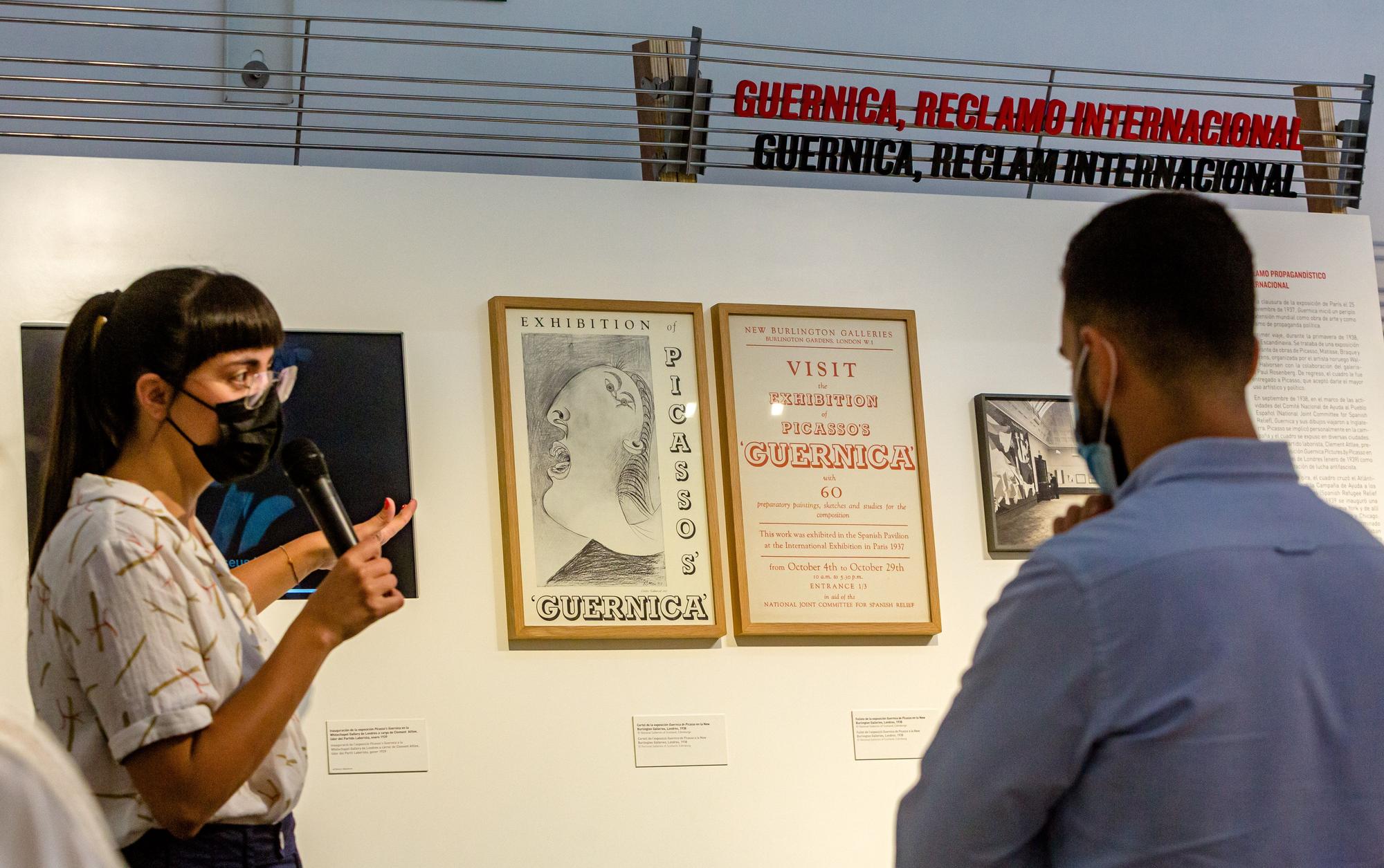 Exposición sobre el Guernica en Benidorm