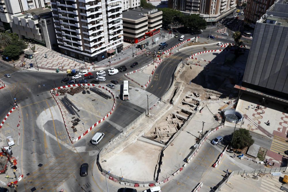 Arqueólogos avanzan en el entorno de la obra ...