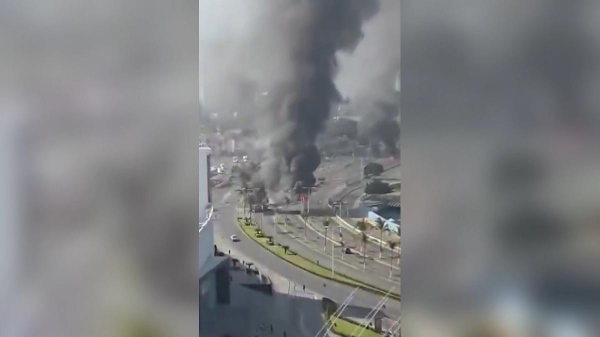 El càrtel realitzant narcobloquejos, a Mèxic.