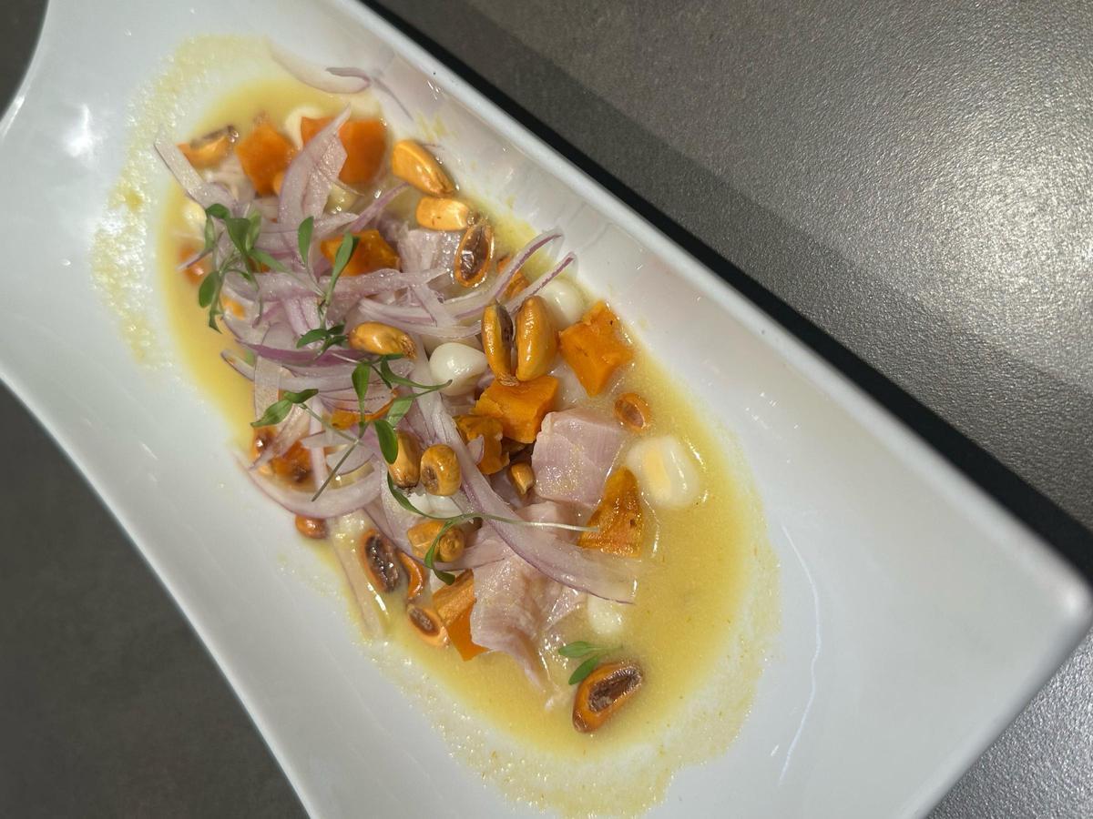 Ceviche de corvina