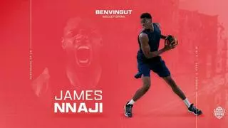 La reacción de James Nnaji tras su cesión al Bàsquet Girona