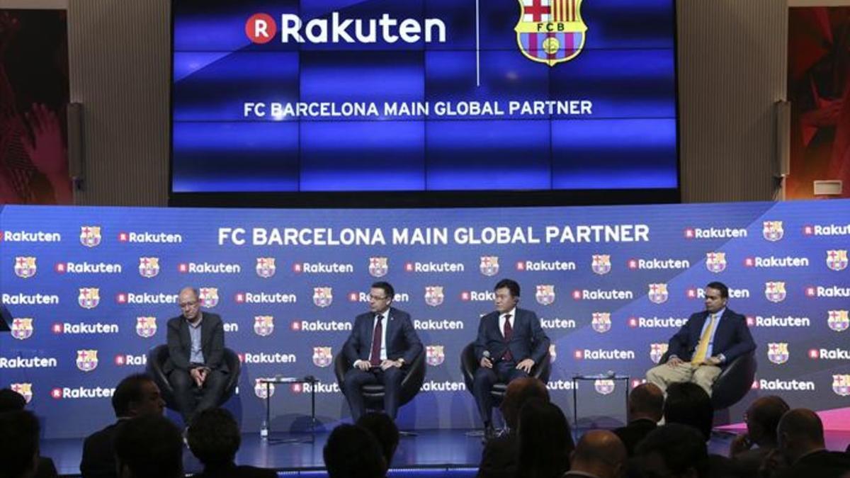 Rakuten hará líder al Barça en acuerdo de patrocinio