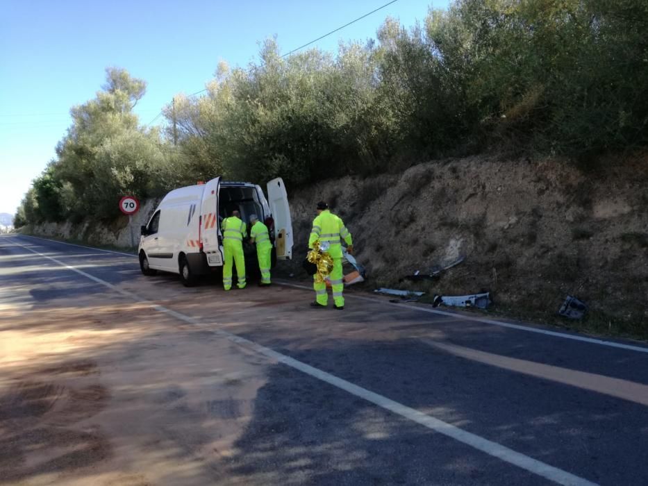 Un camionero muere tras un choque frontal contra un coche en Muro