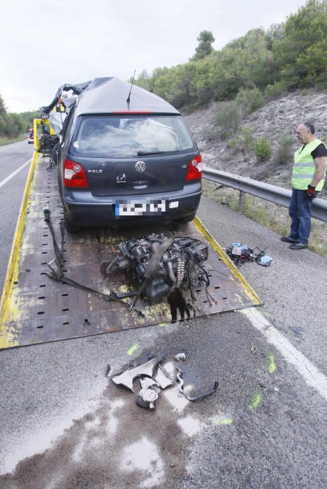 Accident de trànsit mortal a la variant de Girona