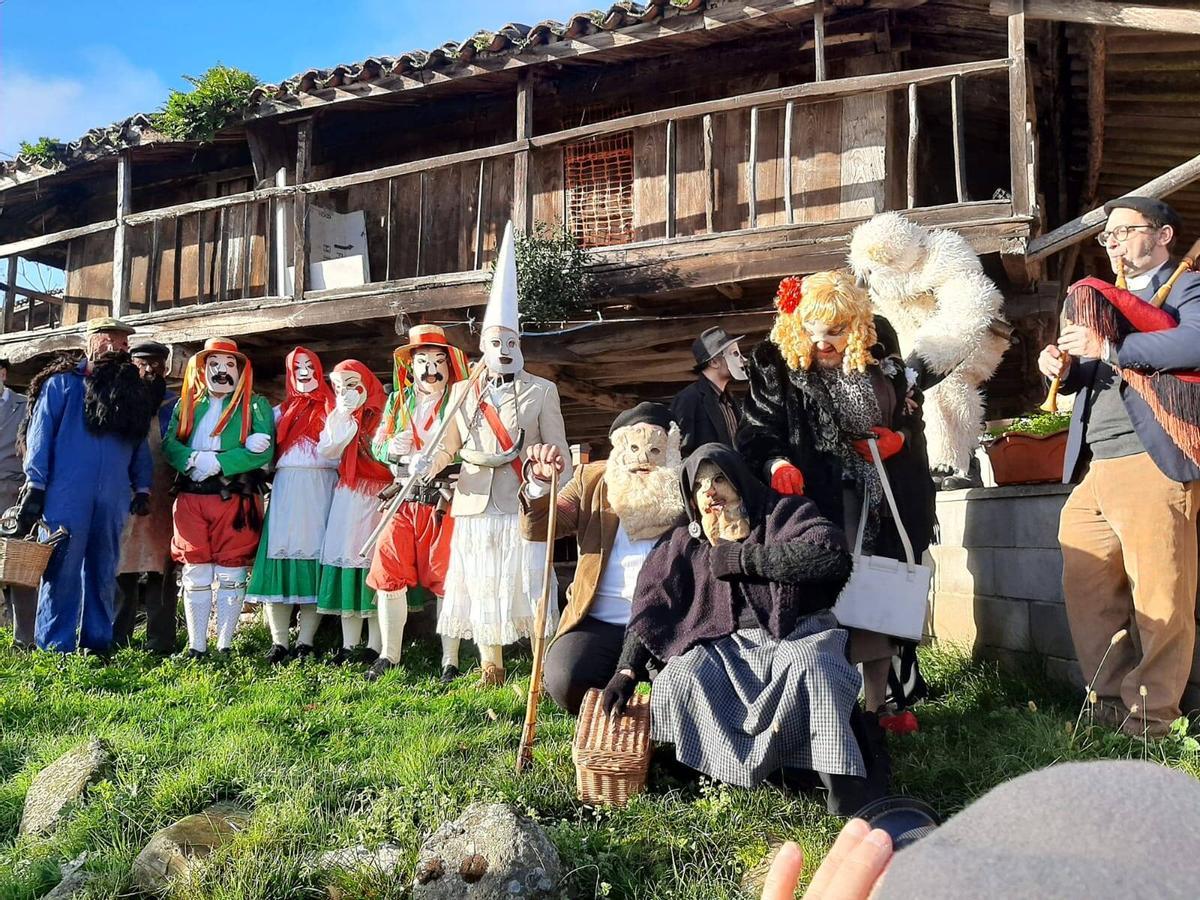 Los aguilanderos de San Xuan de Villapañada.
