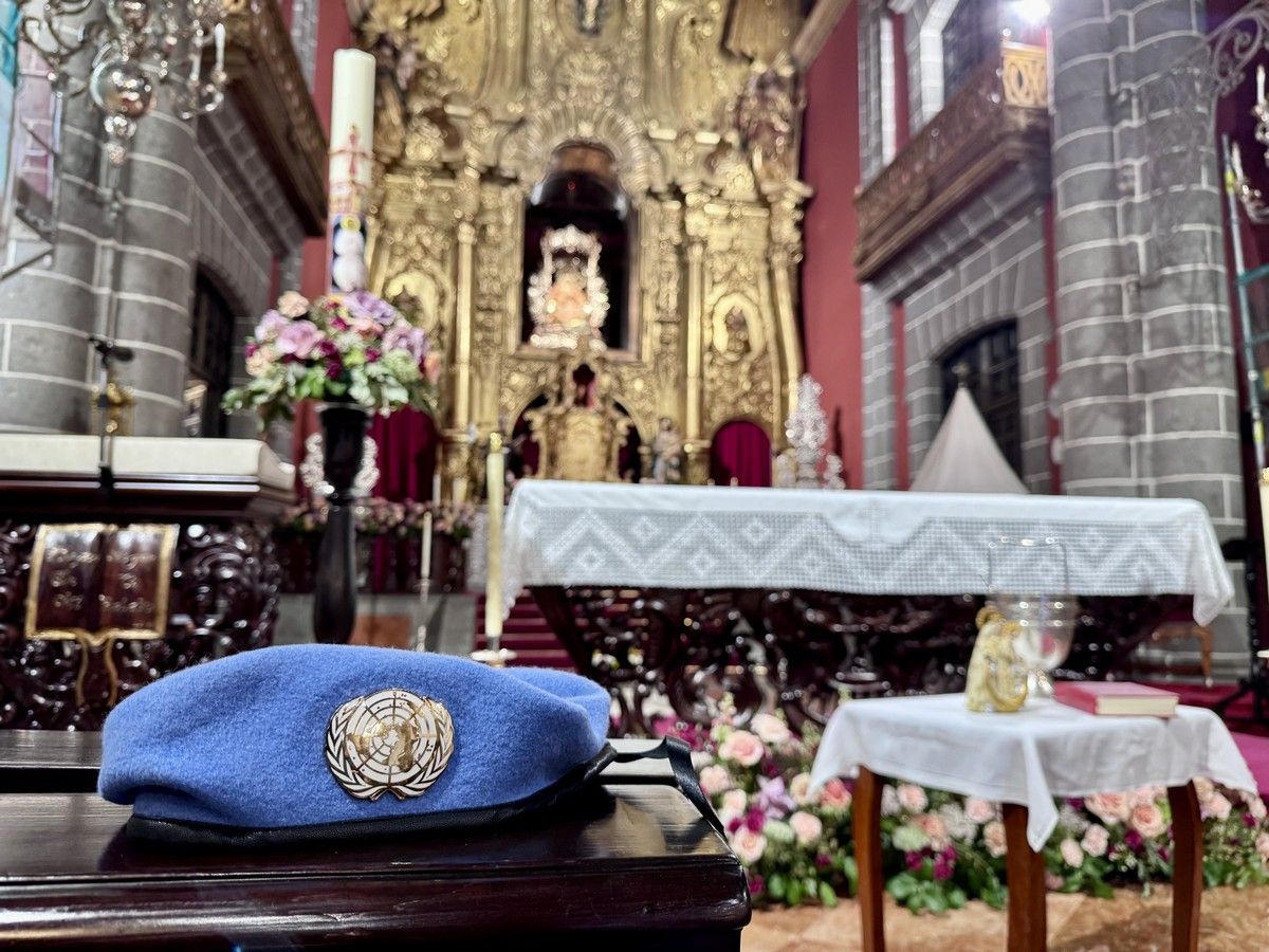 La Brigada Líbano (BRILIB XLIII) visita a la virgen del Pino
