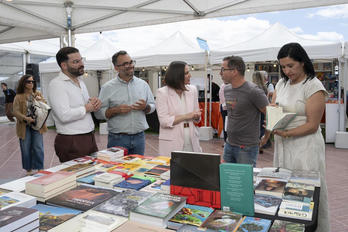 Inauguración de la Fiera del Libro de Lanzarote 2026.