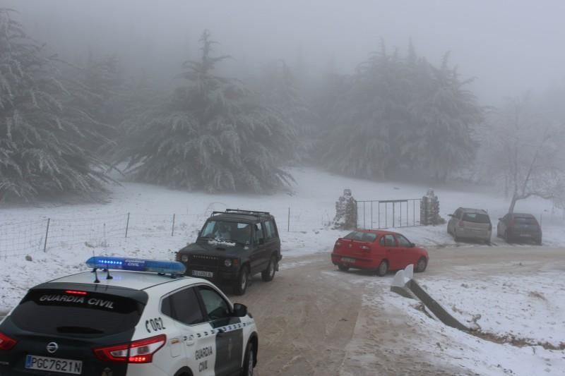 Nieve en la provincia de Córdoba