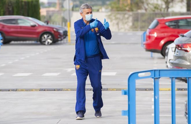 Los jugadores de baloncesto del FC Barcelona pasan los exámenes médicos del coronavirus