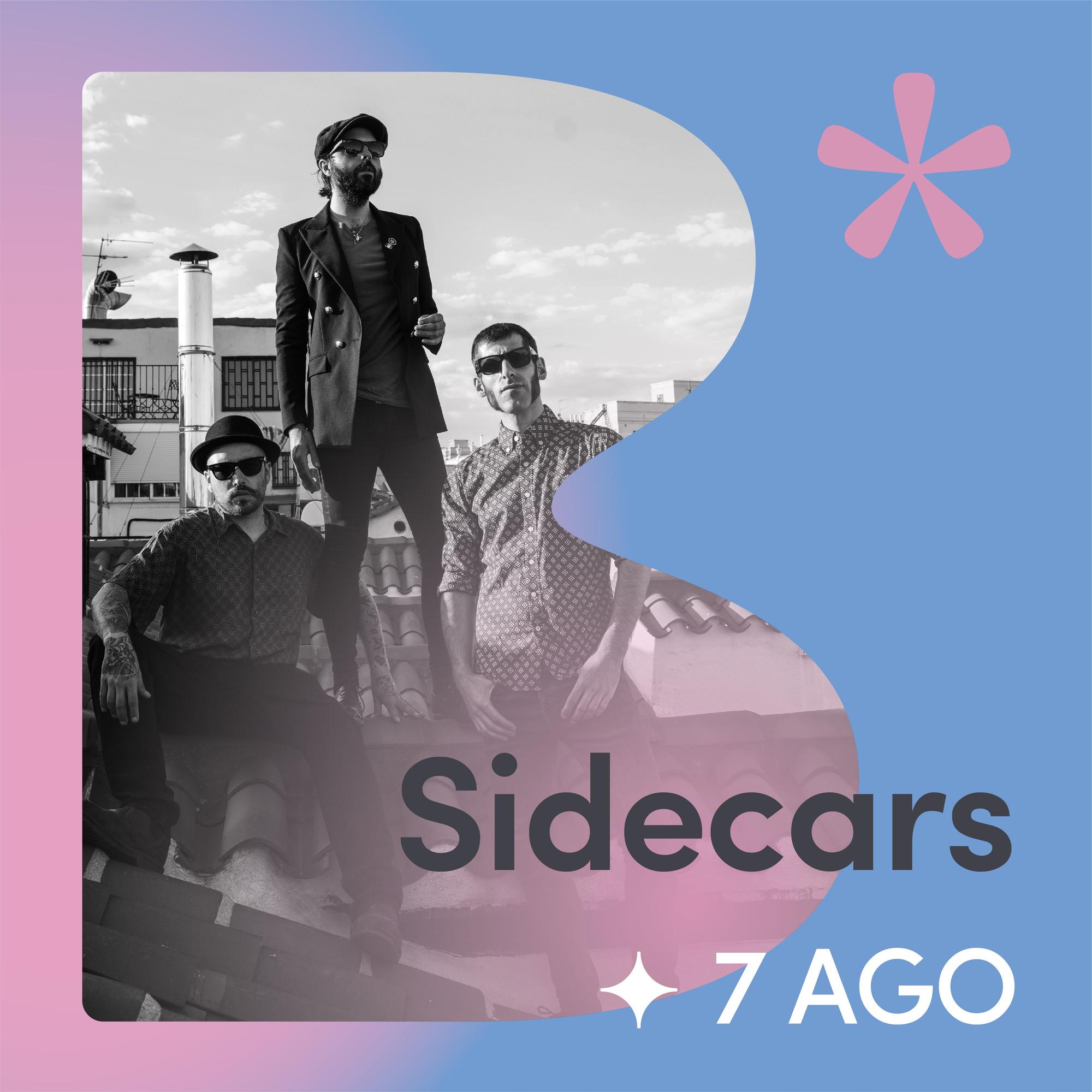 El grupo de rock español Sidecars