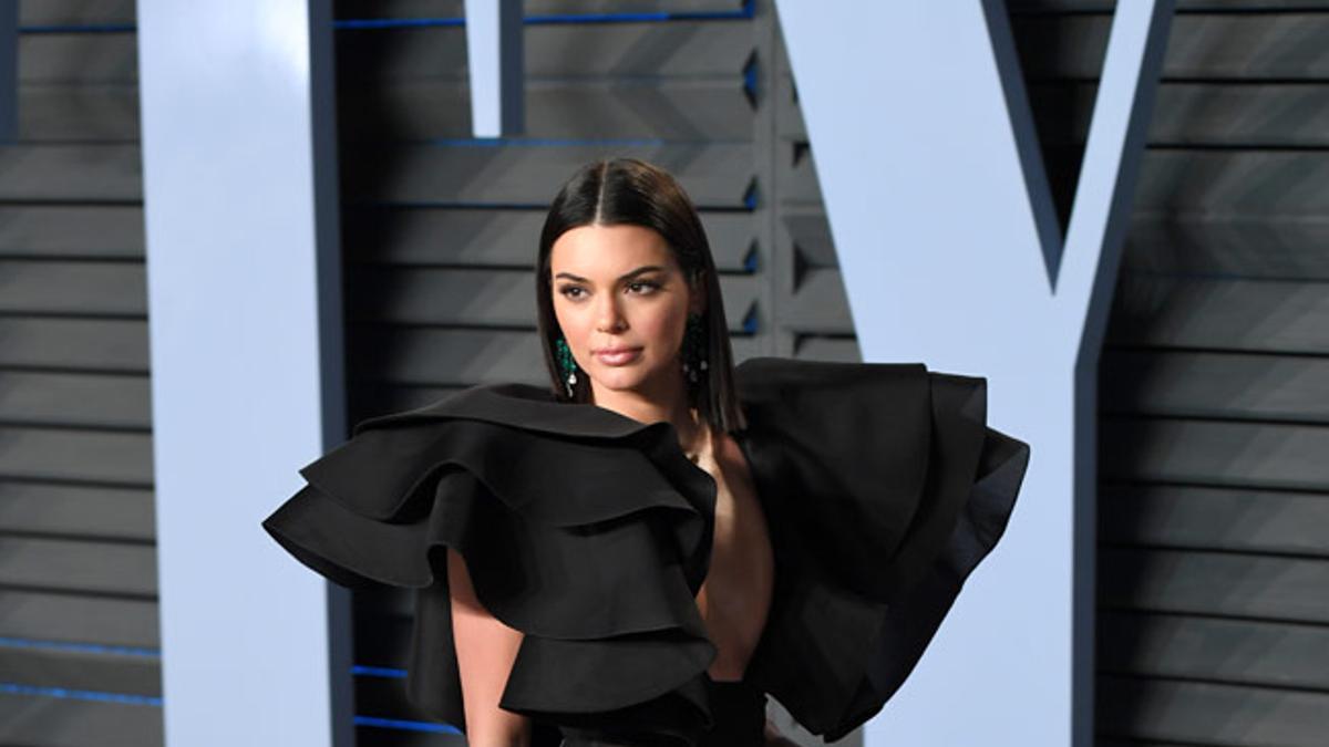 Kendall Jenner, de fiesta post Oscar.