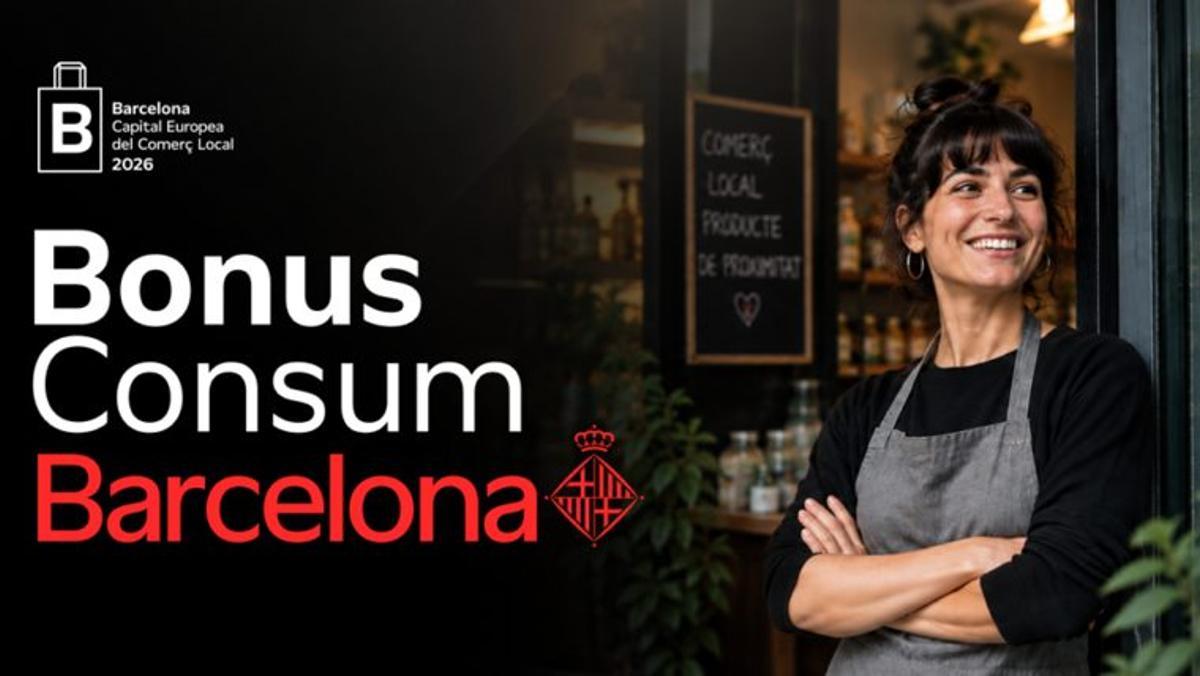 Imagen promocional de la campaña 'Bonus consum' de Barcelona