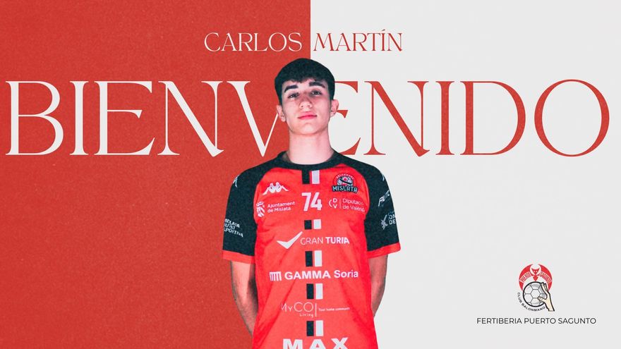 Carlos Martín, un campeón de Europa y de España para el extremo izquierdo del Fertiberia