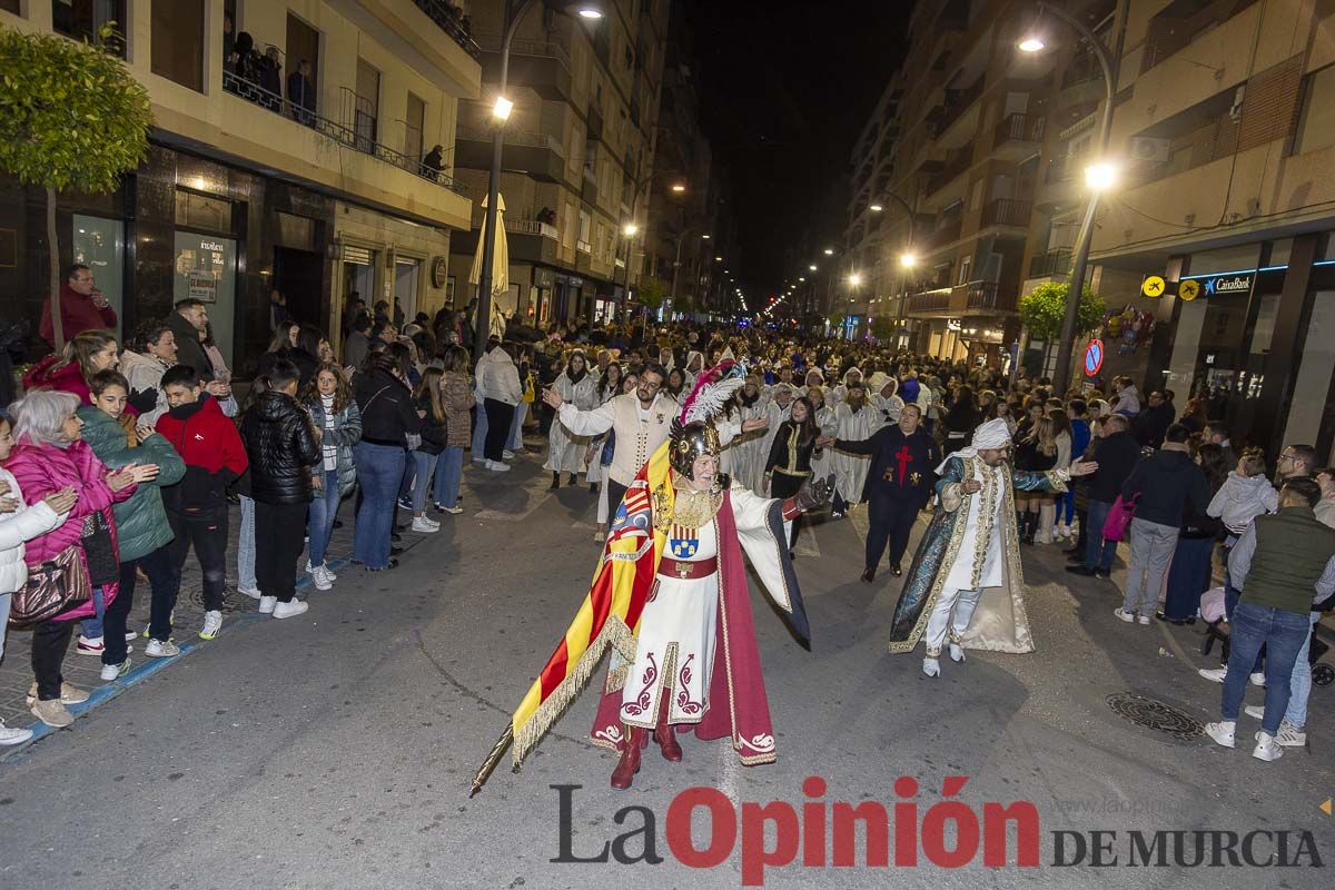 Más de mil festeros desfilan en Caravaca en el encuentro nacional de Moros y Cristianos