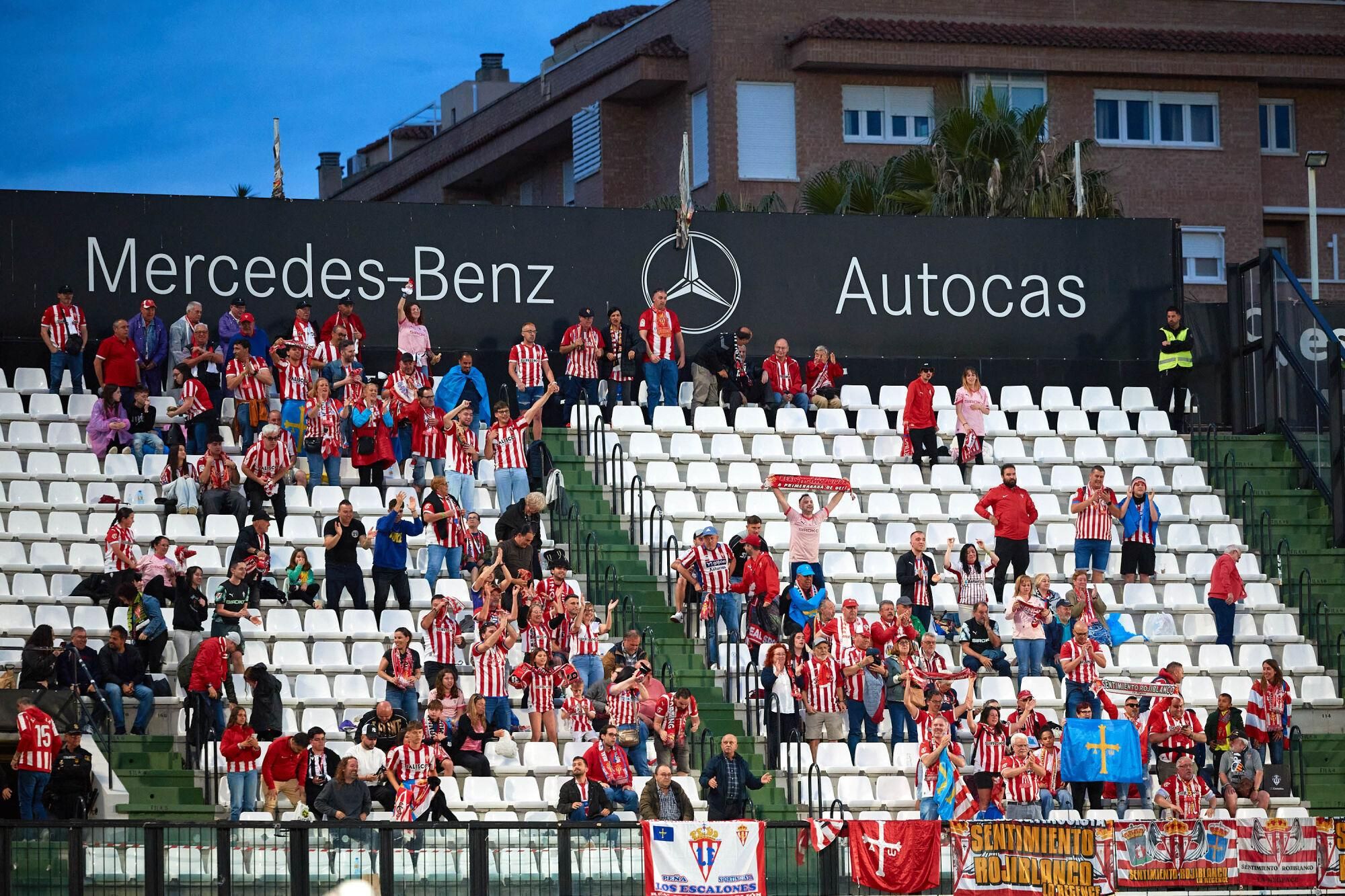 EN IMÁGENES: La derrota del Sporting en Castellón