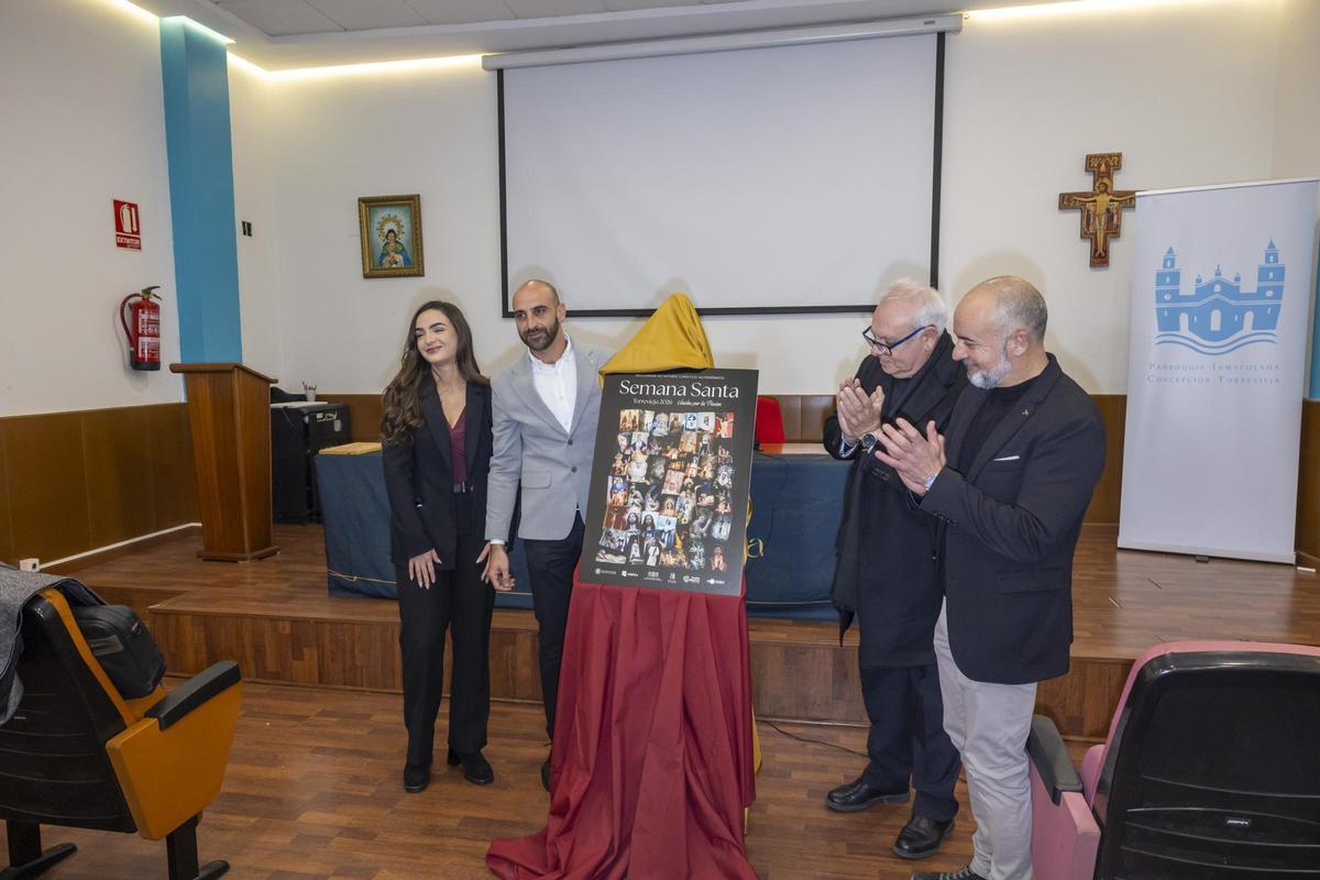 Acto de presentación del cartel anunciador de la Semana Santa 2026 y la pregonera