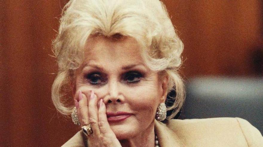 Zsa Zsa Gabor.